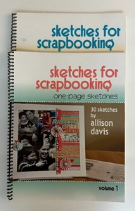 Scrapbook Generation 30 1-Page Sketches For Scrapbooking Volume 1 or 2-U Choose - Picture 1 of 7