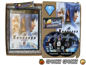 Xenosaga Episode II Jenseits von Gut und Bose PS2 - NTSC-U/C USA VGC CIB Natural - Picture 1 of 11