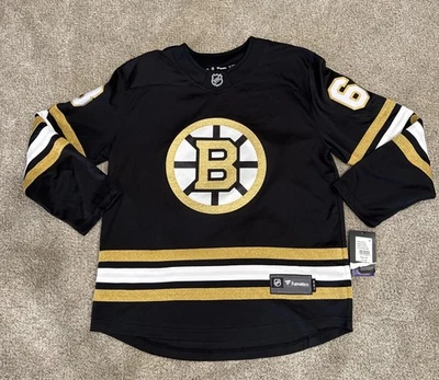 Camiseta Boston Bruins Marchand Negra 100 Aniversario Fanatics NHL Mediana Nueva con Etiquetas Foto 1 de 3