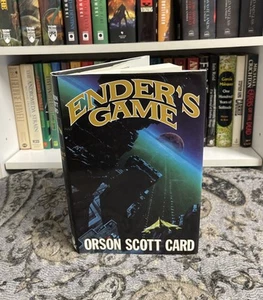Ender's Game by Orson Scott Card - First Revised Edition 1991! Hardcover, VG+ - Picture 1 of 18