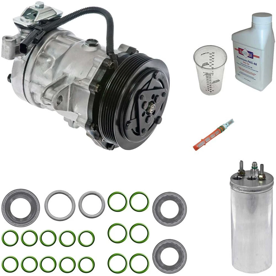 For Dodge Dakota 2000 2001 Omega AC Compressor w/ A/C Repair Kit DAC - Изображение 1 из 1