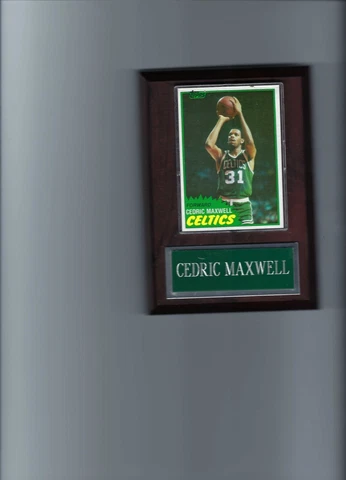 CEDRIC MAXWELL PLAQUE BOSTON CELTICS BASKETBALL NBA   C Cover