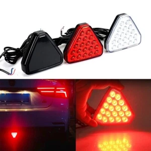 1x Car LED Brake Light Red Triangle F1 Style Tail Light Strobe Parking Warning - Picture 1 of 13