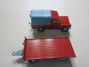 Vintage Corgi Toys Land Rover & Platform Trailer - Picture 1 of 5