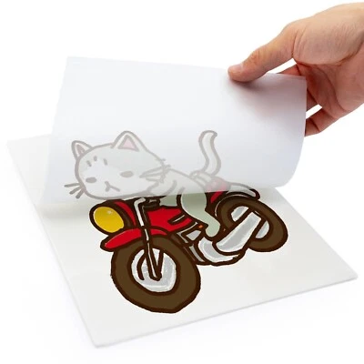 SPEEDLINE AUTOMOTIVE DTF Heat Transfer Film 100 Sheets Hot/Cold Peel A3 11.7" X 16.5" Paper