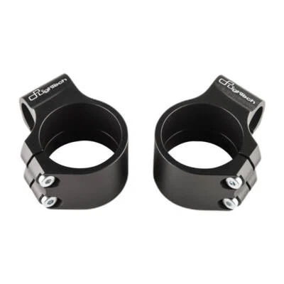 Bracciali manubrio D. 50 offset 40mm per Kawasaki 1000 ZX10R NINJA 2004-2020 Foto 1 de 2