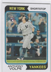 Anthony Volpe 2023 Topps Heritage High Number #599 Rookie - Picture 1 of 1