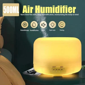 Aroma Air Humidifier Aromatherapy 500Ml Humidifier Aromatherapy For Home Car - Picture 1 of 12