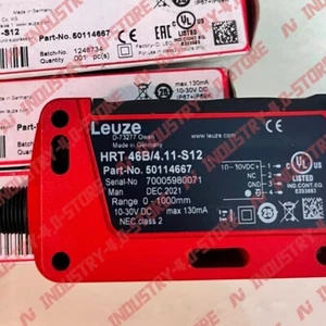 1PCS New LEUZE HRT46B/4.11-S12 50114667 Photoelectric Sensor Switch - Picture 1 of 4