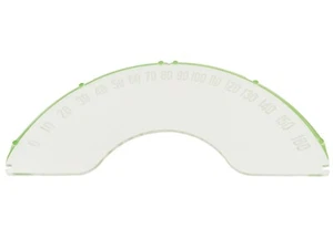 1958-1962 Corvette Speedo Lens Outer with Numbers - Picture 1 of 1