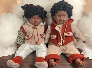 Vintage Cathay Collection 20in Dolls Boy And Girl Numbered Limited Edition - Picture 1 of 14