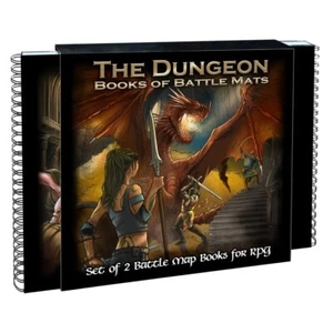 The Dungeon Book of Battle Mats de Loke Battle Mats - Imagen 1 de 2