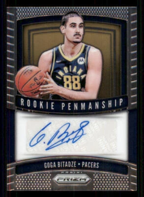 2019-20 Panini Prizm Rookie Penmanship #10 Goga Bitadze - Image 1 of 2