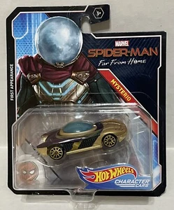 Hot Wheels Character Cars, Mavel Spider-Man MYSTERIO, New NIB - Picture 1 of 2