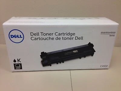 Dell Black toner for E310dw E514dw E515dn Printers CVXGF 2RMPM Genuine New - image 1 of 2