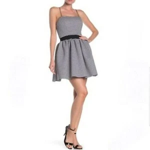 Love...ady Damen gestreift Fit and Flare Neu mit Etikett Kleid Large - Bild 1 von 9