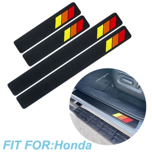 For HondaCar Door Plate Sill Scuff Cover Anti Scratch 3D Decal Sticker Protector - Picture 1 of 12
