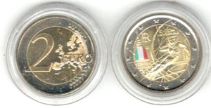 Italia 2 euros conmemorativa Juegos Olímpicos de Invierno 2006 Turín COLOR - Imagen 1 de 1