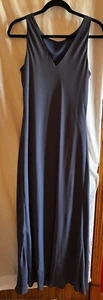 Vintage Alan page dark teal blue sheer women’s dress size 11 /12 (2) - Picture 1 of 6