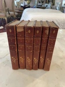 Set Of 6 Fielding Amelia And Tom Jones Antique Books By Henry Fielding - Imagen 1 de 7