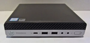 HP Prodesk 600 G3 Mini (Intel Core i5 6th Gen 2.5GHz 4GB 250GB Win 10) Desktop - Picture 1 of 6