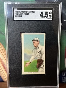 1909 T206 Gabby Street Cattura Piemonte - Sgc 4,5 senza pieghe - Foto 1 di 2