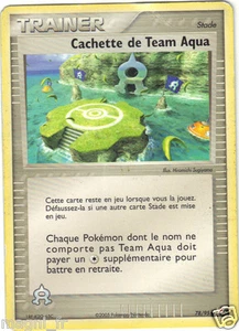Pokemon No. 78/95 - Trainer - Team Aqua Hideout (A4045) - Picture 1 of 1