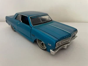 Maisto 8" Chevrolet Malibu SS (1965) Diecast blau Auto 1:24 Pro Rodz - Bild 1 von 16