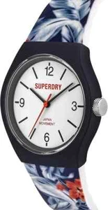 Superdry Reloj Urban Tropic Floral Correa Goma SYG298U - Imagen 1 de 8