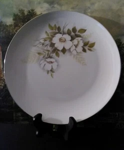 Nancy Prentiss Ivory Rose 10 1/2" Dinner Plate - Picture 1 of 3