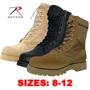 Rothco Regular Military G.I. Type Sierra Sole Tactical Boots (Men's Sizes: 8-12) - Picture 1 of 9