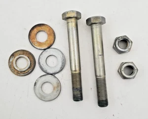 2 Bolts & Washers rear shocks bearing flange Porsche 944 86 87 88 89 90 - Bild 1 von 11