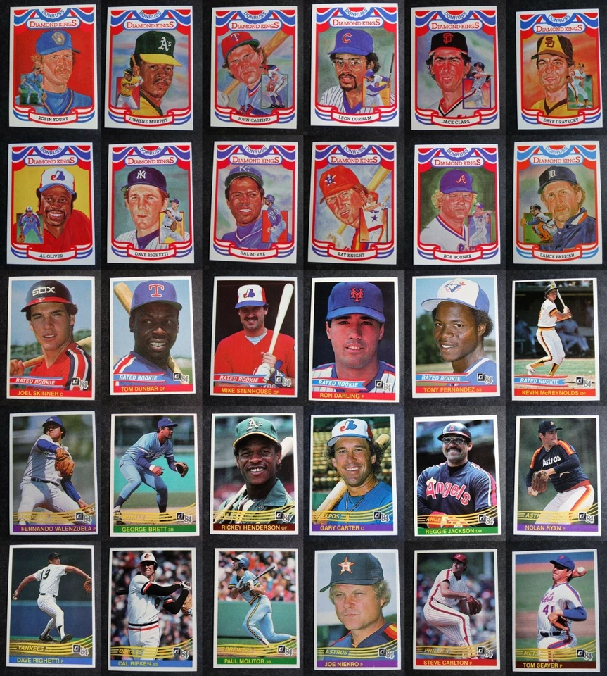 1984 Donruss Baseball Cards Complete Your Set You U Pick From List 1-220 - Image 1 of 1