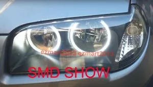 for BMW E83 X3 03-06 Pre facelift halogen headligh LED halo ring Xenon white DRL - Picture 1 of 18