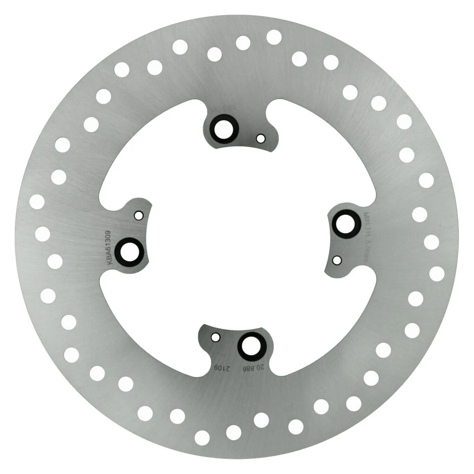 Rotor de disco de freno trasero 100 % nuevo para Triumph 2009-2010 1050 Sprint ST OD. 255MM Foto 1 de 1