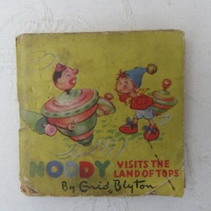 NODDY CASTLE BOOK № 1-Enid Blyton/Beek-Noddy visits the land of tops-1950's - Picture 1 of 5