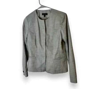 Ann Taylor Gray Blazer Size 4 - Picture 1 of 4
