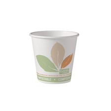 Solo 410Pla-J7234 Bare Eco-Forward Paper Single-Sided Pla Hot Cup, 10 oz. Capaci