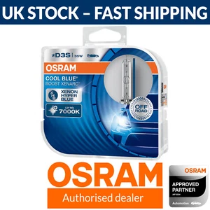 OSRAM Xenarc Cool Blue Boost D3S Xenon Auto Scheinwerfer Birnen (Twin) 66340CBB-HCB - Bild 1 von 2