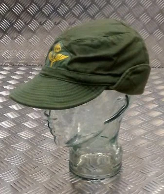 Swedish Army Green M59 Combat/Fatigue Base-ball Cap/Hat - All Sizes G1 - Image 1 of 4