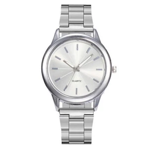 Luxury Women's Analog Dial Quartz Watch Stainless Steel Band Casual Wristwatch - Picture 1 of 19