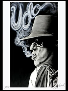 Kunst Druck Grafik MUSIK-LEGENDEN Bild handsigniert, limitiert, nummeriert - Bild 1 von 2