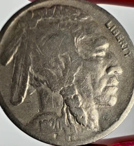 1920-S Buffalo Nickel Mint Error Die Clash MID-GRADE BETTER DATE VG US Coin 5C - Picture 1 of 15