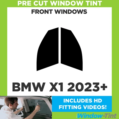 For BMW X1 2023+ Pre Cut Window Tint Front Windows - Image 1 of 4