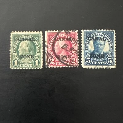 US Canal Zone Stamps Misc. Lot Of Used Ng - Image 1 of 2