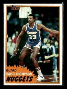 1981 Topps #12 David Thompson - Picture 1 of 2