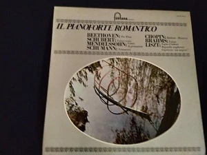 IL piano forte romantico disco in vinile 33 giri BEETHOVEN CHOPIN LISZT BRAHNS - Foto 1 di 4