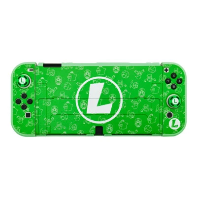 Nintendo Switch OLED Case Cover Shell Luigi Accessories For Joycon Controller - Image 1 of 4