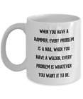 Funny White Ceramic Metalworker Mug, Coffee Cup, Tea Cup, Gift, Gifts For Men, F