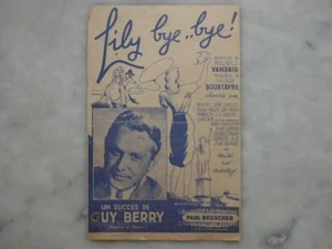 *** Chant : LILY BYE..BYE ! FOX CHANTE (1945) - Picture 1 of 1